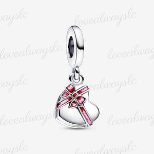 Pandora Openable Heart Chocolate Gift Box Dangle Charm